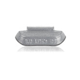 Plombco Lt1-Style Uncoated Zinc Clip-On Wheel Weight, 1.00 oz., 25-Pack (LT1Z100)