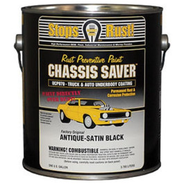 Magnet Paint UCP970-01 Chassis Saver Rust Preventative Paint, Satin Black, 1 Gallon