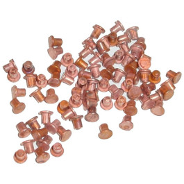 Motor Guard J20012 Trim Rivets - 500 Pack Copper Coated Steel Fasteners for Automotive Trim & Body Panel Installation
