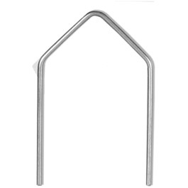 Motor Guard MS2016 V-Shape Replacement Stakes, Stainless Steel, 100-Pack for MS-2500 Magna-Stitcher