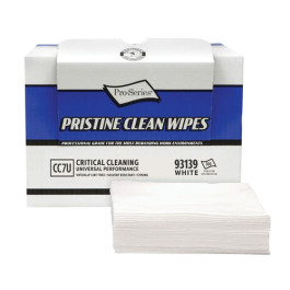 MDI Wipes 93139 Pristine Critical Cleaning Wipes, Universal Grade, White Qu
