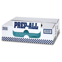 MDI Wipes 95014 Prep-All Supreme Towels, Blue Creped Spunlace, 12" x 14", T