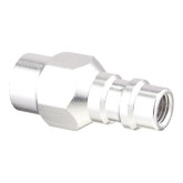 Mastercool 82272 R134a 1/2” ACME-Female x 13mm Male R134a, Straight Adapter, Low Side