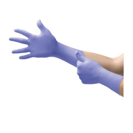 Microflex SEC3753XL Supreno EC Nitrile Examination Gloves, 3XL, Violet Blue