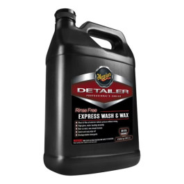 Meguiar's D-11501 Rinse Free Express Wash And Wax, 1 Gal, Rinse-Free Exterior Wash