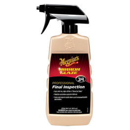 Meguiar's M3416 M34 Final Inspection Mist and Wipe Detailer, 16 oz (473 ml), for Automotive Paint Final Wipe Down