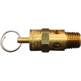 Milton S-1090-200 ASME Safety Valve, 1/4" MNPT, 200 PSI Pop-off