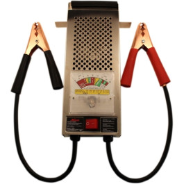 Milton 1260M Battery Tester, 120 Amp Load, 6 and 12 Volt Systems, Chrome Housing, 12 Second Cut-Off