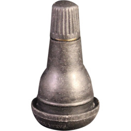 Milton 415-50 Tubeless Tire Valve, Rubber Snap-In, 1-1/4 inch Effective Length, Fits 0.625 inch Rim Hole, Box of 50