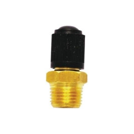 Milton 684 Tank Valve, Brass, 1/8 inch Male NPT, 200 psi Maximum Pressure