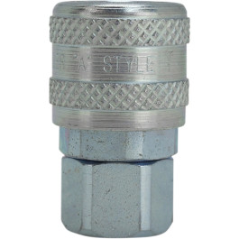 Milton S-775 A-Style Push-Type Coupler, 1/4" Female NPT, Steel