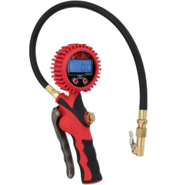 Milton 568 Digital Tire Inflator Gauge, Heavy-Duty Pistol-Grip with 20" Hose