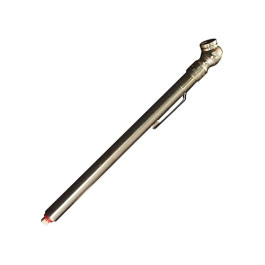 Milton S-925 Tire Pressure Gauge, Pencil Style, 20 To 120 PSI Range, Single Head Air Chuck