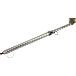 Milton S-982C Calibratable Tire Pressure Service Gauge, Large-Bore Dual Chuck, 10-160 PSI