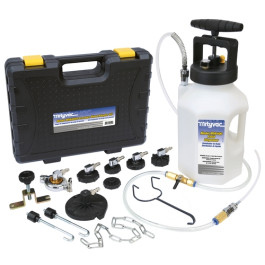 Mityvac MV6835 Vacuum Brake Bleed Kit, 1.9 Quart Reservoir, with Clamp-On A