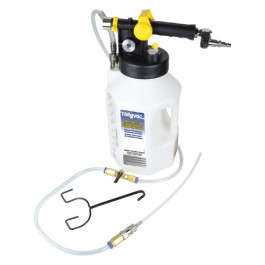 Mityvac MV7105 Fluid Evacuator/Dispenser, 1.2 Gallon Capacity, 90 to 120 PSI Shop Air, Vacuum or Pressure Operation