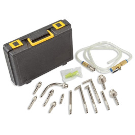 Mityvac MVA7216A ATF Refill Accessory and Adapter Kit, Converts MV7201 Fluid Evacuator Plus, Integrated Brass Ball Valve, Quick Change Coupler, 13 Transmission Adapters