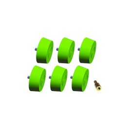 Mueller-Kueps 282260KIT Conical Eraser for Rims Kit, Six 60 mm x 26 mm Rubb