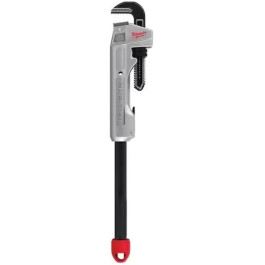 Milwaukee 48-22-7318 Cheater Aluminum Adaptable Pipe Wrench, 11 to 24 Inch Multi Length, 2.5 Inch Jaw Capacity