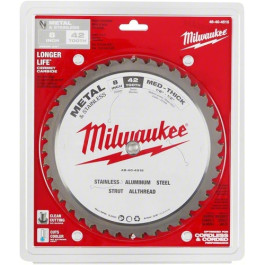 Milwaukee 48-40-4515 Circular Saw Blade, Cermet, 8 Inch, 42 Teeth, 5/8 Inch Arbor