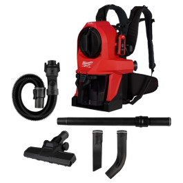 Milwaukee 0895-20 M18 FUEL 3-in-1 Backpack Vacuum, 1 Gallon, Bare Tool