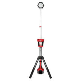 Milwaukee 2131-20 M18 Rocket Dual Power Tower Light, 2500 Lumens, Corded or Cordless, Extends 4 to 7 Feet, Tool Only