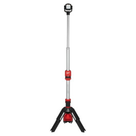 Milwaukee 2132-20 M12 Rocket Dual Power Tower Light, 1400 Lumens, Corded or Cordless, Extends to 5 Feet 8 Inches, Tool Only