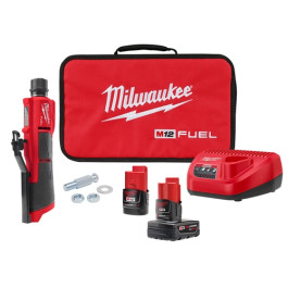 Milwaukee 2409-22 M12 FUEL Low Speed Tire Buffer Kit, 7/16" Collet