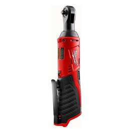 Milwaukee 2456-20 M12 Cordless Ratchet, 1/4" Drive, 30 ft-lbs, 250 RPM, Tool Only