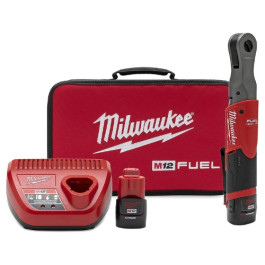 Milwaukee 2557-22 M12 Fuel Ratchet Kit, 3/8 inch, 12V
