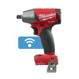 Milwaukee 2759-20 M18 FUEL ONE-KEY 1/2" Compact Impact Wrench with Pin Dete