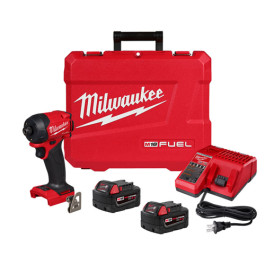 Milwaukee 2761-22 M18 FUEL SURGE 1/4" Hex Hydraulic Driver Kit, 1,000 Inch-