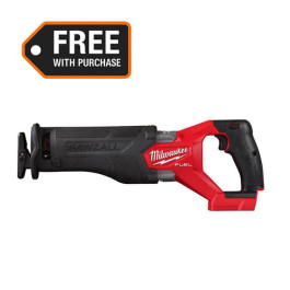 Milwaukee 2821-20 M18 FUEL SAWZALL Recip Saw, 1-1/4" Stroke, Tool Only
