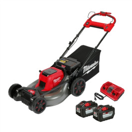 Milwaukee 2823-22HD M18 FUEL 21" Self-Propelled Dual Battery Mower Kit, Ste