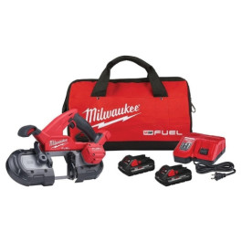 Milwaukee 2829-22 M18 Fuel Compact Band Saw Kit, 3-1/4 inch Capacity