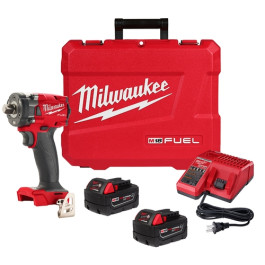 Milwaukee 2855P-22R M18 FUEL 1/2" Compact Impact Wrench with Pin Detent Kit