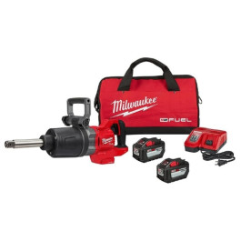 Milwaukee 2869-22HD M18 Fuel Impact Wrench Kit, D-Handle Extended Anvil High Torque