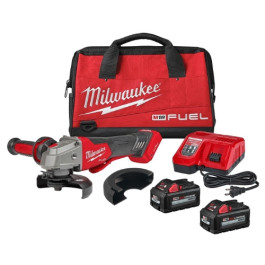 Milwaukee 2882-22 M18 FUEL 4-1/2" / 5" Braking Grinder with ONE-KEY Kit