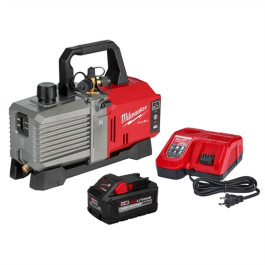 Milwaukee 2941-21 M18 FUEL 5 Cubic Feet Per Minute Vacuum Pump Kit, 25 Micr
