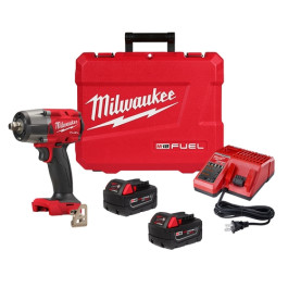 Milwaukee 2962-22R M18 FUEL 1/2" Mid-Torque Impact Wrench with Friction Rin