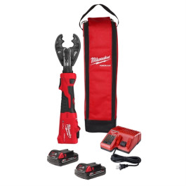Milwaukee 2978-22BG M18 FORCE LOGIC 6 Ton Linear Utility Crimper Kit with B