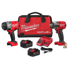 Milwaukee 3010-22 M18 FUEL 1/2" High Torque and 3/8" Mid-Torque Impact Wren