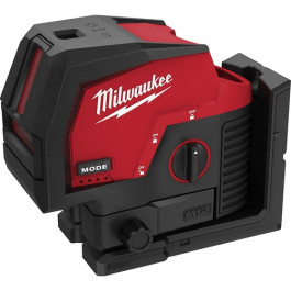 Milwaukee 3622-20 M12 Green Cross Line and Plumb Points Laser, 125 Feet Wor