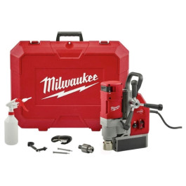 Milwaukee 4272-21 Magnetic Drill Press Kit, 14-7/64 Inch Height,  Electromagnetic Drill Kit