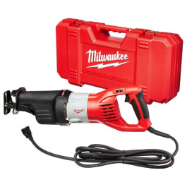 Milwaukee 6538-21 15.0 Amp Super Sawzall Reciprocating Saw, 1-1/4 inch Stroke, Bare Tool Kit