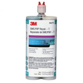 3M 08270 SMC Fiberglass Repair Adhesive, 400 ml Cartridge, Two Part Urethan
