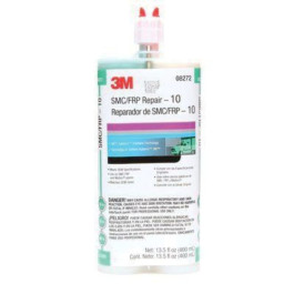 3M 08272 SMC FRP Repair Adhesive, 400 ml Cartridge, Two Part Urethane Autom