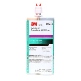 3M 08274 SMC FRP Repair Adhesive, 400 ml Dual Cartridge, Two Part Structura