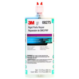 3M 08275 Rigid Parts Repair Adhesive, 400 ml Cartridge, Two Part Epoxy Plas