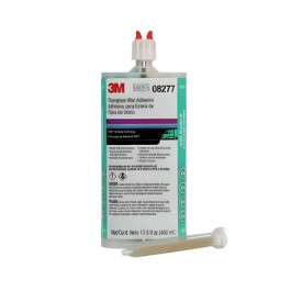 3M 08277 Fiberglass Matting Adhesive, 400 ml Dual Cartridge, Two Part Ureth